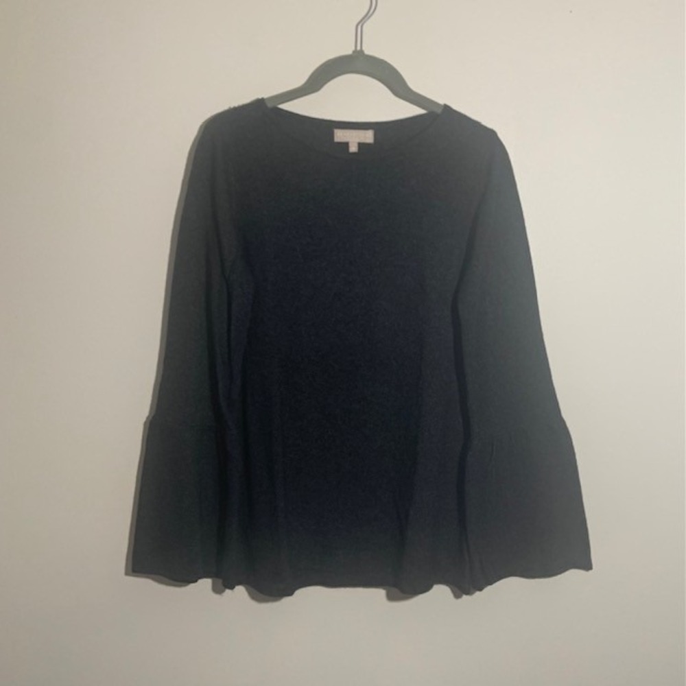 Benedetta B. Merino‎ Wool & Cashmere Blend Sweater Charcoal Grey Women's Size M